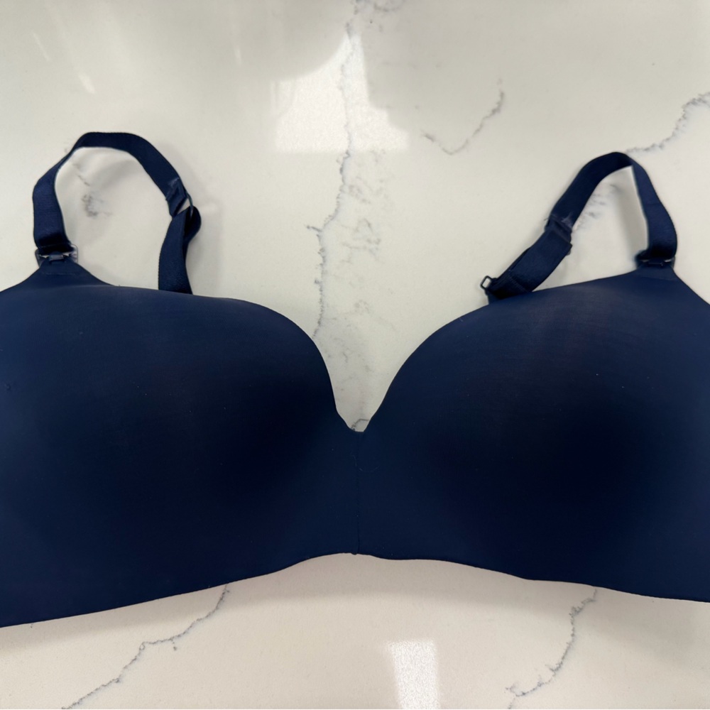 Auden Seamless Maternity Navy Blue Bra